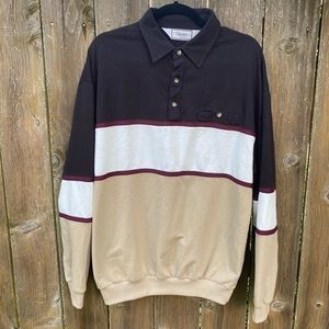 Vintage | Men’s Long-sleeve Collard Shirt Large